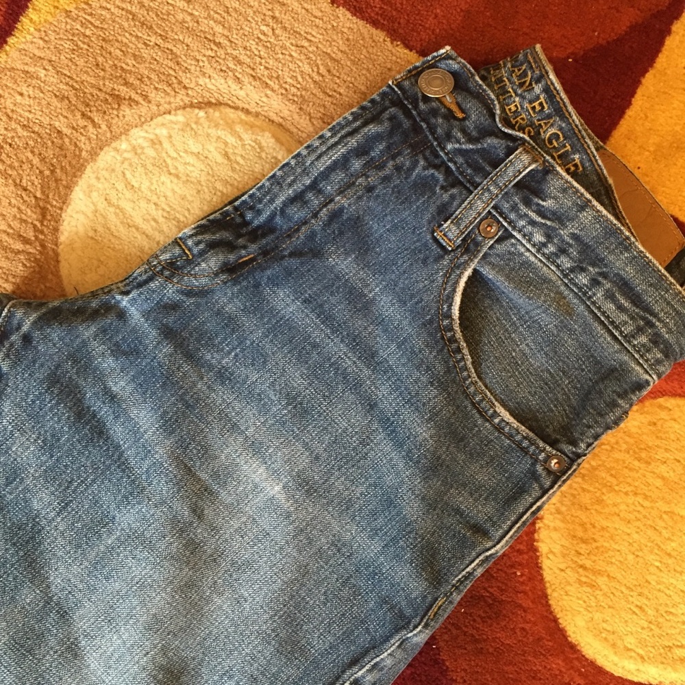 American Eagle slim straight jeans👖